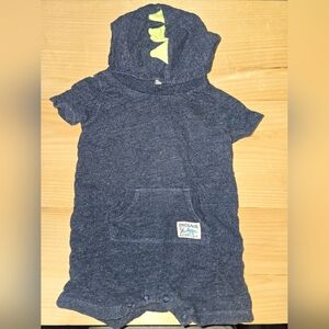 Carters Like New Dinosaur Size 18m One piece shorts outfit